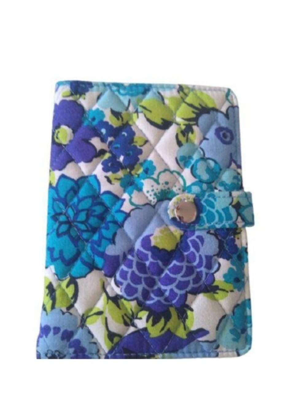 Vera Bradley Snap ID Wallet, Blueberry Blooms